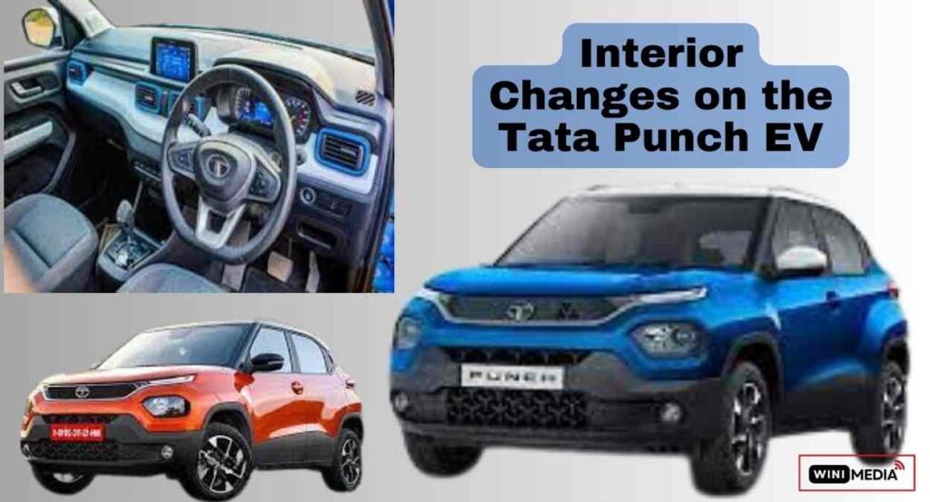 Interior Changes on the Tata Punch EV