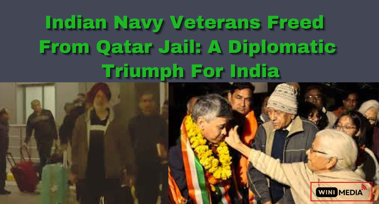 Indian Navy Veterans Freed from Qatar Jail A Diplomatic Triumph for India