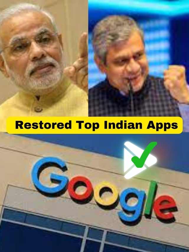 Modi Govt Strong-Arms Google: Top Indian Apps Restored
